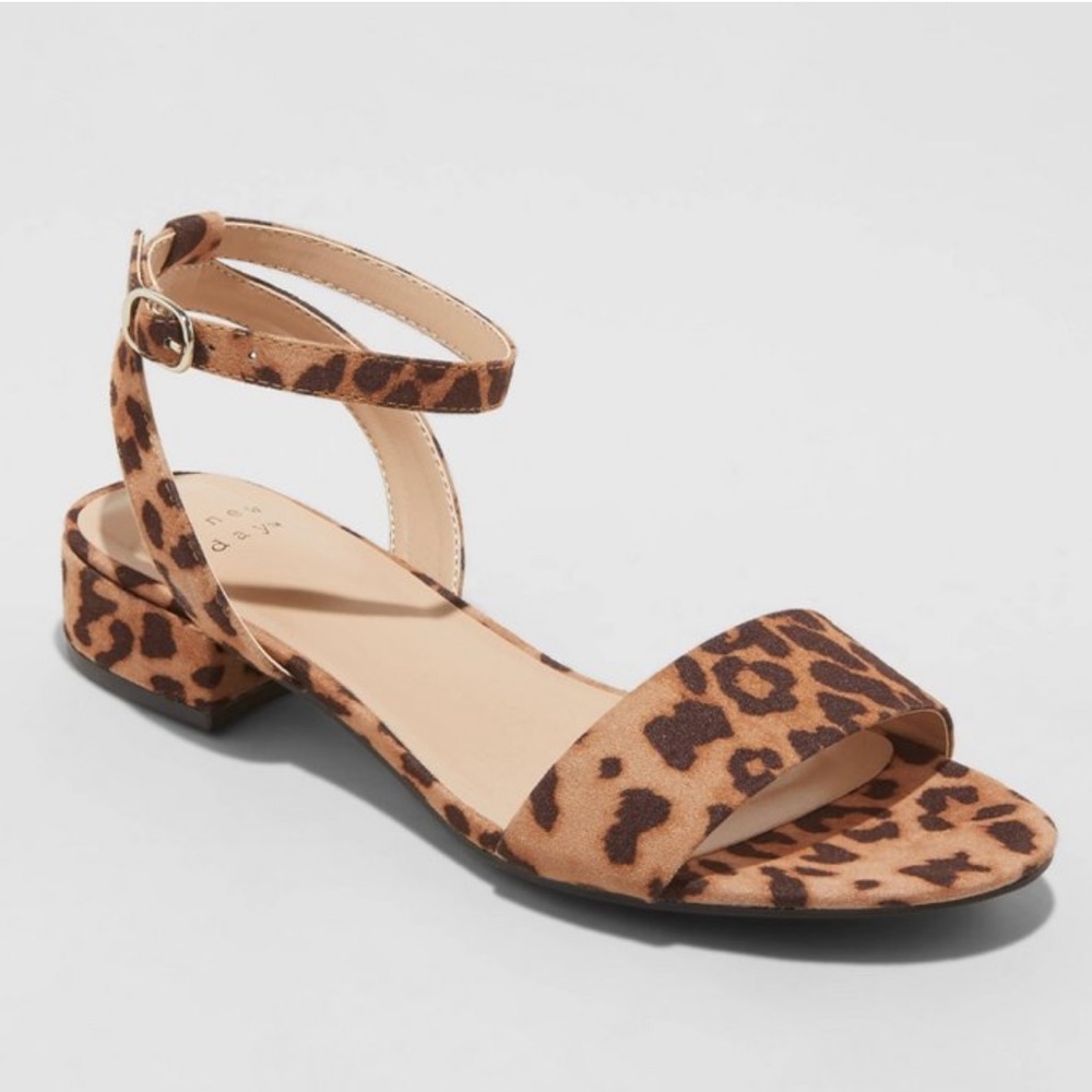 A New Day Cheetah Print Sandals